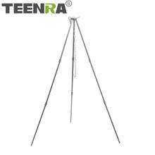 TEENRA Camping Cooking Tripod Portable Hanging Pot Outdoor Survival Tripod Picnic Campfire Cookware 2024 - buy cheap