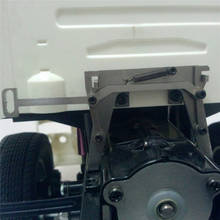 Montaje de cerradura de cabina de remolque RC de acero inoxidable para TAMIYA 1/14 Scania MAN, camión, piezas de repuesto de Tractor RC 2024 - compra barato