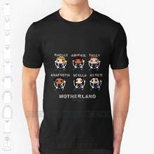 Camiseta de algodón con estampado de Motherland para hombre y mujer, Camiseta de algodón con estampado de diseño personalizado, talla grande 6xl 2024 - compra barato
