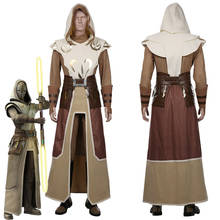 Star Cosplay Jedi Temple Guard Cosplay Costume Uniform Outfits Adult Coat Halloween Carnival Suit 2024 - buy cheap