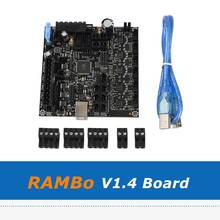 RAMBo 1.4 ATMEGA2560 Board All On One Integrated Mother Board For Arduino Lulzbot Taz6 3D Printer 2024 - buy cheap