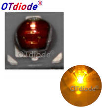 Chip de diodo emissor de luz luz amarelo 5-90nm para 595nm smd, refletor de alta potência com âmbar, chip xpe emissor de luz de 50 lâmpadas, 1w, 3w, 3535 smd 2024 - compre barato