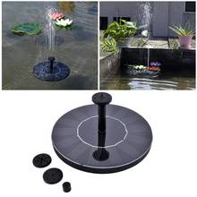 7v/1w fonte solar bombas de água fontes a energia solar cachoeiras flutuante bomba de água para birdbath piscina lagoa jardim decorativo 2024 - compre barato