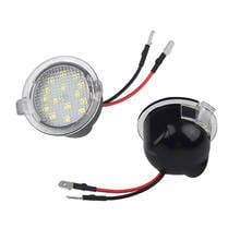 Luces LED de espejo trasero para coche, lámpara de Retrovisor lateral para Ford CANBUS, CANBUS, blanco brillante, 12V, 2 piezas 2024 - compra barato