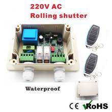 220V Roller Shutters wireless Motor Receiver for Garage Door Controller Remote Universal 2 Channel Receiver 1*receiver+2*remote 2024 - buy cheap