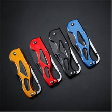 Multifunction Mini Folding Knife Camping Tool Pocket Survival Rescue Peeler Portable Keychain Tactical Hunting Outdoor Tool 2024 - buy cheap