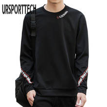 Sudadera con capucha informal para hombre, suéter básico Simple, Color negro, blanco y gris, primavera y otoño, 2019 2024 - compra barato