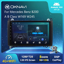 9" Android 10 Car Radio Multimedia Video Player For Mercedes Benz B200 A B Class W169 W245 GPS Serero Carplay 4G Rear GPS No DVD 2024 - buy cheap