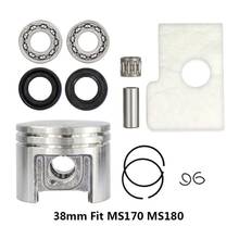 38mm Motor Piston Kit Crankshaft Bearing Oil Seals Kit Fit Stihl  MS180 MS170 2024 - buy cheap