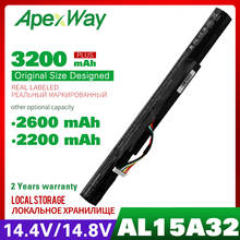 AL15A32 4ICR17/65 Laptop Battery For Acer E5-422G E5-472 E5-473 E5-522 E5-532 E5-532T E5-573 E5-722 ES1-420 V3-574TG 473 522 772 2024 - buy cheap