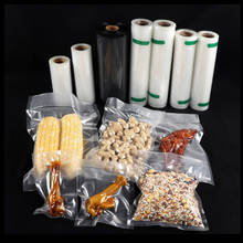 BPA бесплатно 5 рулонов/лот вакуумные пакеты для вакуумного упаковщика 28*500 см мешок для хранения пищевых продуктов вакуумный упаковщик упаковки пищевых продуктов мешки для хранения 2024 - купить недорого