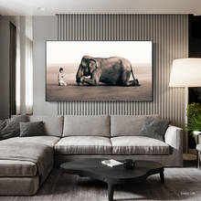 Buddha Modern Canvas Painting Nordic Poster And Prints Zen Home Decor Artwork Elephant religion Art Wall Picture For Living Room 2024 - buy cheap