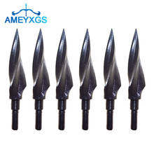 6/12Pcs 150 Grain Archery Arrowheads Broadheads Tips Screw-in Arrow Points Steel For Arrow Outdoor Hunting Shooting Accessories 2024 - buy cheap