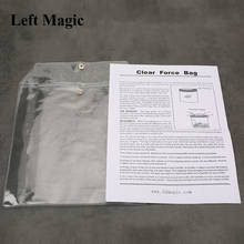 Super Force Bag (Clear)  Magic Tricks Magician Amazing toys Close-up Street Illusion Accessories Mentalism Gimmick Props 2024 - buy cheap
