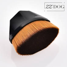 ZZDOG 1Pcs Foundation Powder Concealer Contour Makeup Brush Flat-Head Face Cosmetic Tool Liquid Foundation BB cream Compensator 2024 - buy cheap