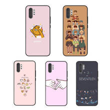 Cartoon Seventeen KPOP Band Case Cover For Samsung Galaxy S21 S22 Ultra Note 20 S8 S9 S10 Note 10 Plus S20 FE Coque 2024 - buy cheap