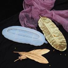 Angel Wing Tray Silicone Jewelry Resin Mold Large Feather Dishes Plate Mold Resin Casting Mold Jewelry Art Craft Tool 2024 - buy cheap
