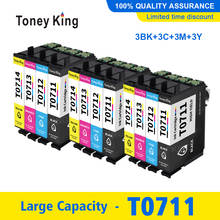 12 Pack T0711 T0712 T0713 T0714 Compatible ink Cartridge For Epson D120 D78 D92 DX5000 DX4000 DX4050 DX4400 DX4450 Printer 2024 - buy cheap