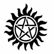 Funny Supernatural Anti-Possession Pentagram Car Sticker Automobiles Motorcycles Exterior Accessories Vinyl Decals for Honda Bmw 2024 - buy cheap