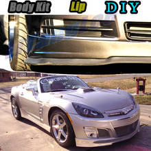 Car Bumper Lip Front Spoiler Skirt Deflector For Saturn Sky 2006~2010 Tune Car Modified Body Kit VIP Hella Flush Lips 2024 - buy cheap