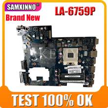 Laptop motherboard For Lenovo G470 PC Mainboard PIWG1 LA-6759P HDMI full tesed DDR3 2024 - buy cheap