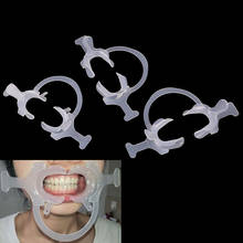 Material dental ortodôntico tipo c, abridor de boca intraoral de dente transparente para bochecha lábio retrator, 1 peça 2024 - compre barato