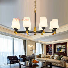 Lustre moderno, luminária suspensa com estilo vintage, para sala de estar, quarto, sala de jantar, restaurante 2024 - compre barato