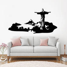 Calcomanía de vinilo extraíble para pared, decoración del hogar para sala de estar, Mural, bricolaje, dormitorio, arte de Brasil, Van E557 2024 - compra barato