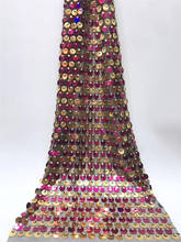 Tela de encaje de Red Africana para el vestido de boda JRB-8.0113 tela de encaje bordado de tul africano de gran calidad 2024 - compra barato