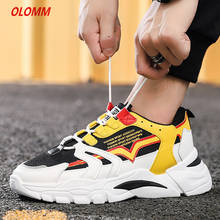 Zapatos casuales de diseñador para hombre, zapatillas de deporte amarillas, calzado para caminar, de malla transpirable, color blanco y negro 2024 - compra barato