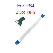 For SONY PS4 Controller USB Charging Port Socket Board JDS-055 Handle charging socket switch board 12PIN cable Module for PS4 2024 - buy cheap