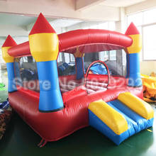 Free Shipping Free Blower Inflatable Jumping House Mini Size 3*3*2m Bouncer Castle For Kids PVC Tarpaulin Inflatable Bouncer 2024 - buy cheap