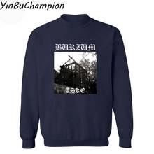 Men Burzum Tracksuit Pullover Burzum Aske Sweatshirt Streetwear Hoodies Harajuku Hooded Mantle Tops Hip Hop Clothes 2024 - buy cheap