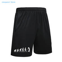 Fashion Men Evolution Golfs sports shorts for men Creative Funny Evolution Of Sport To Play Golf High Quality Mens short pants 2024 - buy cheap