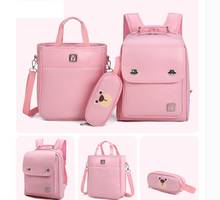 Japón mochila escolar para las niñas chico ortopédicos mochila bolsa para libros niños PU Escuela Japonesa mochila chico la escuela mochila bolsas 2024 - compra barato