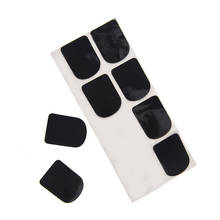 8pcs Rubber Soprano Saxophone Sax Clarinet Mouthpiece Pads Patches Cushions Saxophone Sax Clarinet Accessories 0.8mm Black 2024 - buy cheap