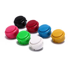 10 pçs nova arcada cópia sanwa botão botões jogos substituir peças de 10 cores jogos peças acessórios 2024 - compre barato