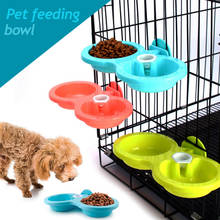 Double Pet Bowls Dog Food Water Feeder Stainless Steel Pet Drinking Dish Feeder Cat Puppy Feeding Supplies Small Dog Accessories 2024 - buy cheap