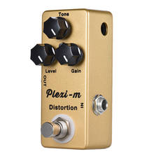 Plexi-m Electric Guitar Pedal Distortion Guitar Effect Pedal Full Metal Shell True Bypass Guitar Parts & Accessories 2024 - buy cheap