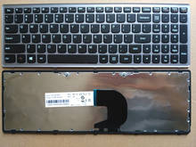 Us novo teclado para laptop para lenovo z500 z500a z500g inglês preto 2024 - compre barato