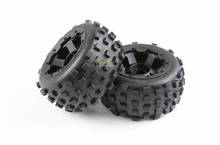 5B Gabu Wasteland Tire Assembly Set with Upgraded Waterproof Inner Lining Fit for 1/5 HPI ROFUN ROVAN KM BAJA 5B 2024 - buy cheap