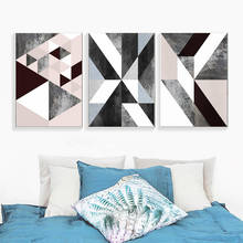 Abstract Geometric Canvas Painting Black and White Nordic Posters and Prints Wall Art Picture for Living Room Decor No Frame 2024 - buy cheap