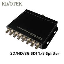 KIVOTEK SDI Splitter 3G/HD/SDI 1x8 splitter with BNC Female Support 1080P Distribution Extender for Projector Monitor Camera 2024 - buy cheap