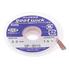 5 ft 3mm New esoldering Braid Solder Remover Wick CP-3015 2024 - buy cheap