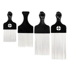 Afro American Comb Hairdressing Tool Detangle Wig Hair Styling for Home Use Wide Tooth Hair Pick Comb Curly Hairbrush 2024 - buy cheap