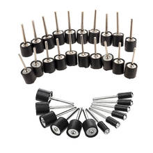 10Pcs Dremel Accessories Drum Rubber Mandrel 2.35mm 3.17mm Shank Rod for Sander Sanding Grinding Polishing for Rotary Tool 2024 - buy cheap
