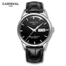 Reloj Hombre 2022 CARNIVAL Brand Business Watch Men Luxury Waterproof Fashion Automatic Mechanical Wristwatch Relogio Masculino 2024 - buy cheap