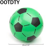 Ootdty crianças bola de futebol criança presente formação inflável 20cm bolas elásticas 2024 - compre barato