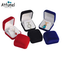 Wholesale 60Pcs Jewelry Storage Box  Velvet Stud Earrings Pencandt Jewelry Organizer Storage Porte Alliance Pour Mariage 2024 - buy cheap