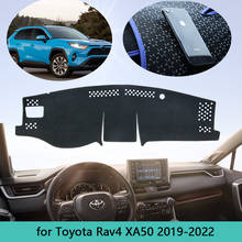 Alfombrilla antideslizante para salpicadero de Toyota Rav4 XA50 2019 2020 RAV 4 XA 50, cubierta para salpicadero, parasol, alfombra, accesorios para Interior del coche 2024 - compra barato